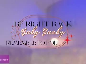 baby_gaaby from Chaturbate is Freechat