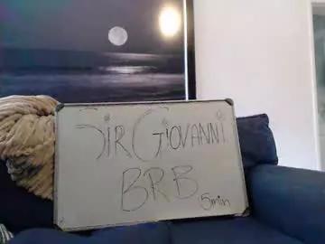 sirgiovanni from Chaturbate is Freechat