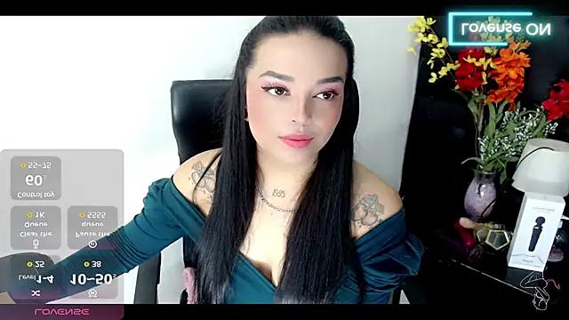 Carolaine01 from StripChat is Freechat