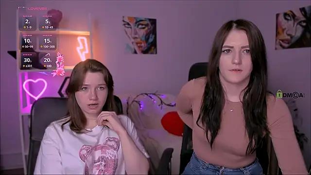Check-out our cam rooms range and converse on a personal level with our delicious livecams streamers, showing off their spicy curves and toys.