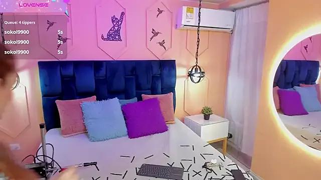 Check-out our cam rooms range and converse on a personal level with our delicious livecams streamers, showing off their spicy curves and toys.