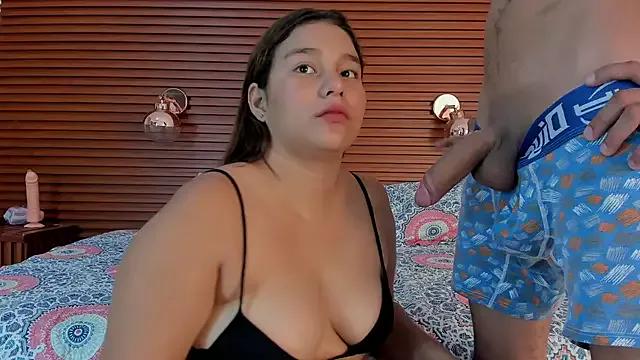 couple_for_latinos from StripChat is Freechat
