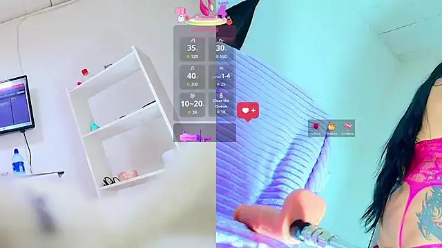 Check-out our cam rooms range and converse on a personal level with our delicious livecams streamers, showing off their spicy curves and toys.