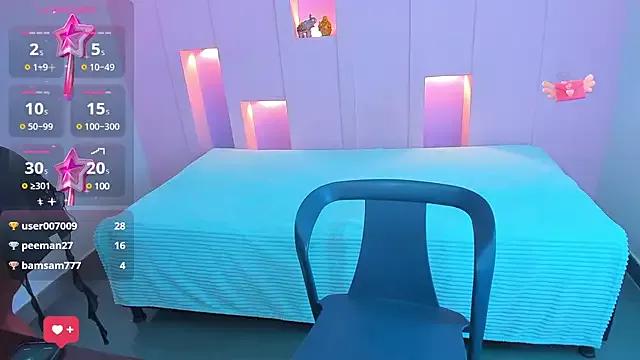 Check-out our cam rooms range and converse on a personal level with our delicious livecams streamers, showing off their spicy curves and toys.