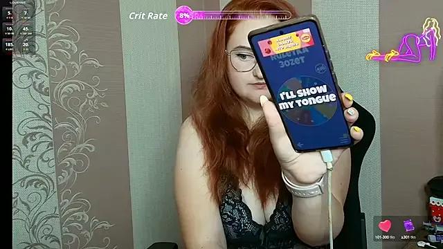 FoxyFlame from StripChat is Freechat