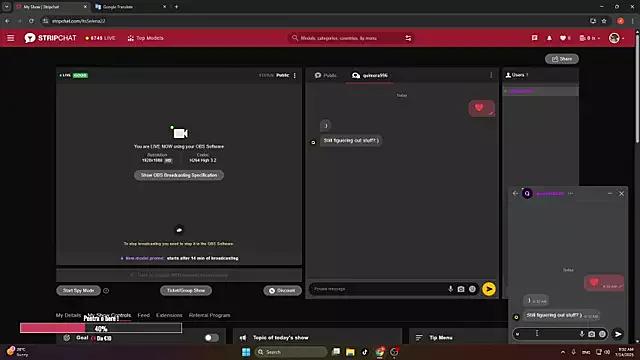 ItsSelena22 from StripChat is Freechat