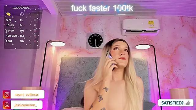Check-out our cam rooms range and converse on a personal level with our delicious livecams streamers, showing off their spicy curves and toys.