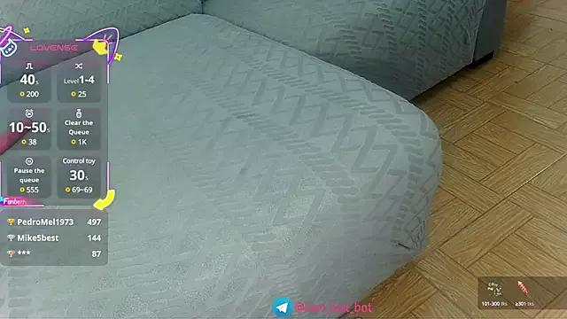 Check-out our cam rooms range and converse on a personal level with our delicious livecams streamers, showing off their spicy curves and toys.
