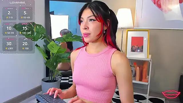 Check-out our cam rooms range and converse on a personal level with our delicious livecams streamers, showing off their spicy curves and toys.