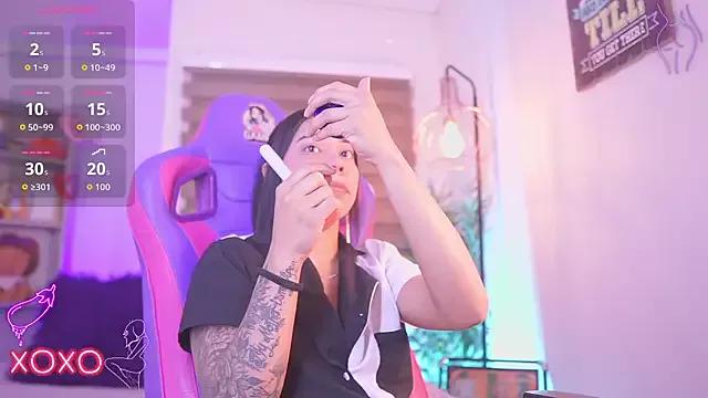 Check-out our cam rooms range and converse on a personal level with our delicious livecams streamers, showing off their spicy curves and toys.