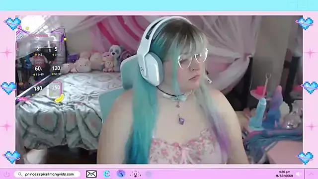 princesspixel69 from StripChat is Freechat