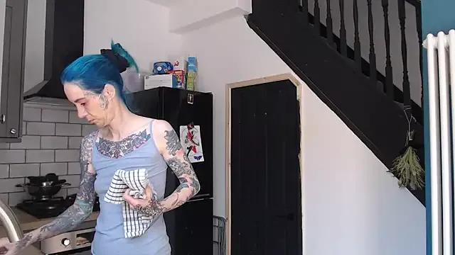 RavenryderUK from StripChat is Freechat