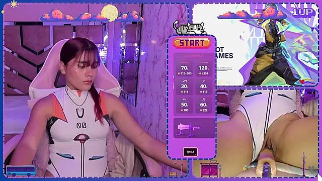 Check-out our cam rooms range and converse on a personal level with our delicious livecams streamers, showing off their spicy curves and toys.