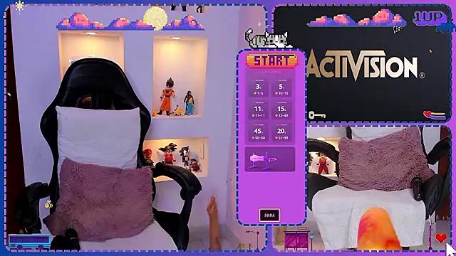Check-out our cam rooms range and converse on a personal level with our delicious livecams streamers, showing off their spicy curves and toys.