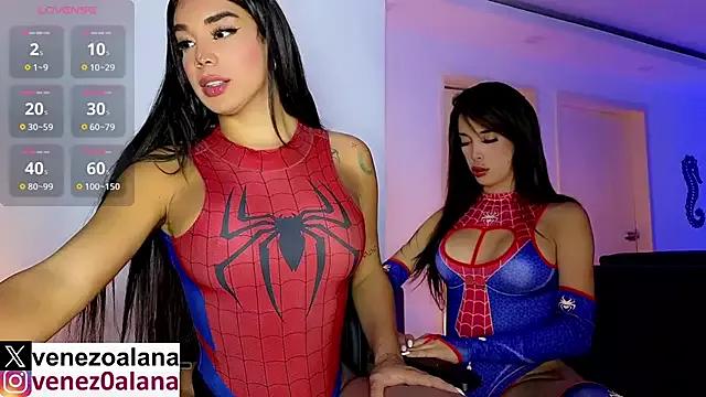 Check-out our cam rooms range and converse on a personal level with our delicious livecams streamers, showing off their spicy curves and toys.